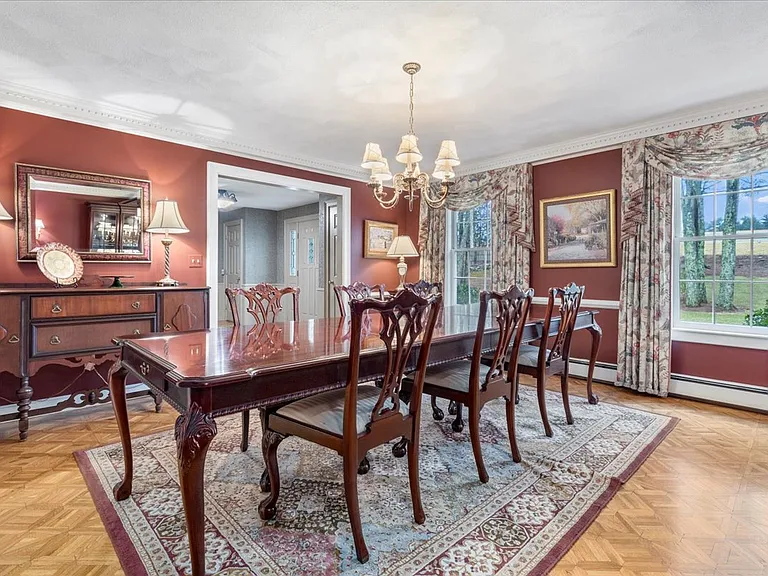 Formal dining room - note it has been painted white since this photo was taken.
