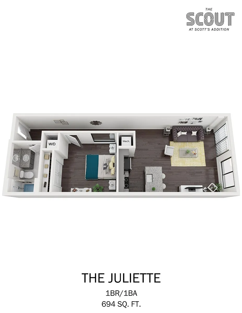 Floor plan The Juliette