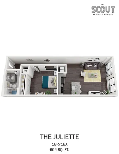 Floor plan The Juliette