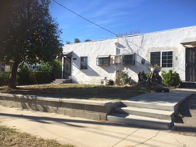 Duplex, own front yard