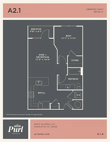 Floor plan A21