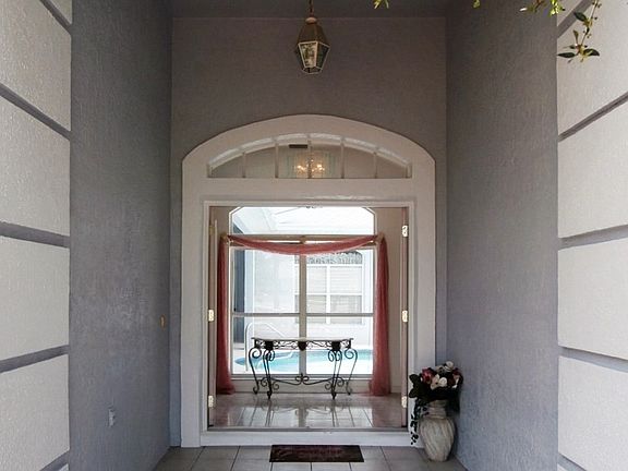 Double Door Tiled Entry Way