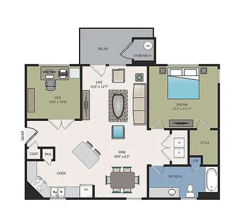 Floor plan A4