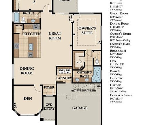 Kingsley II floor plan