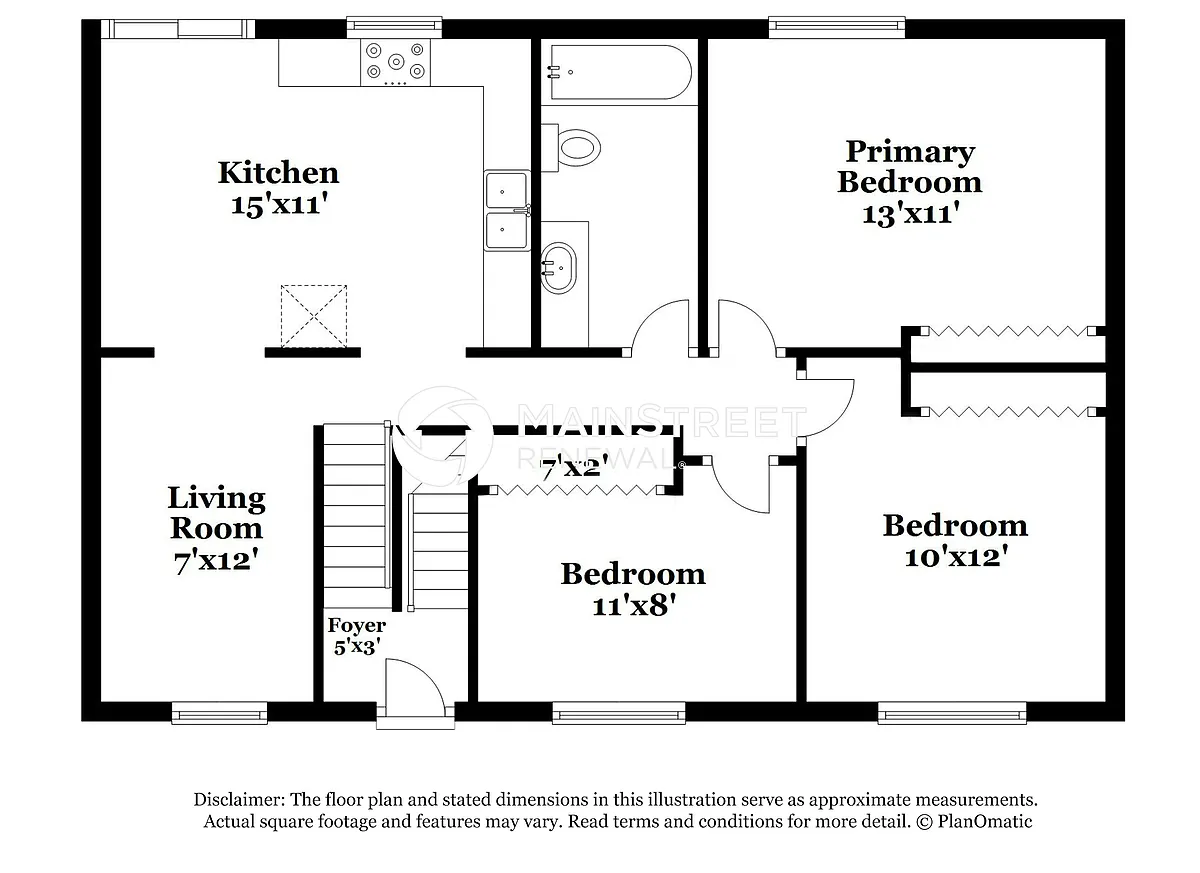 Floor Plan - 1419 Mutz Dr