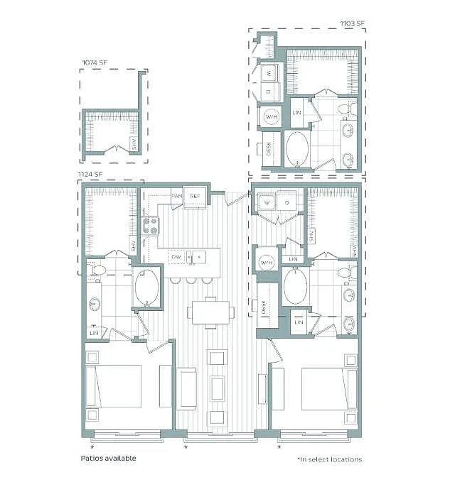 Floor plan J