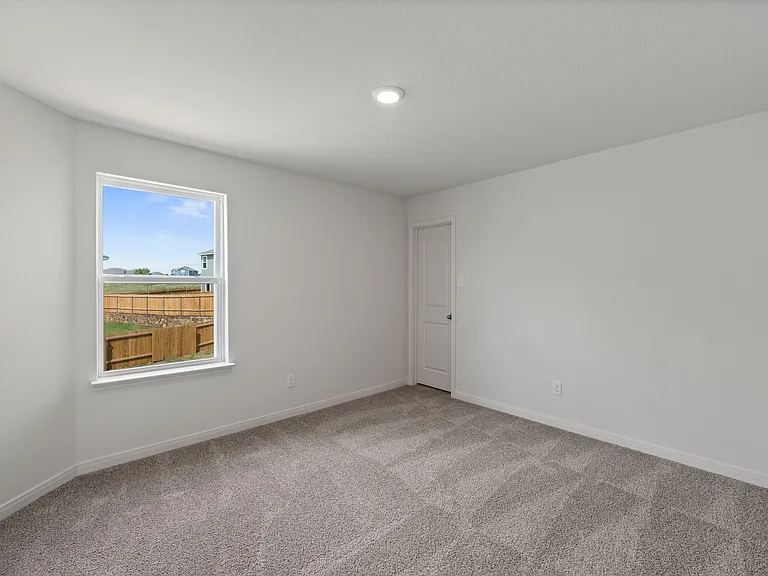 The secondary bedrooms are a perfect space for children's bedrooms or guest rooms.