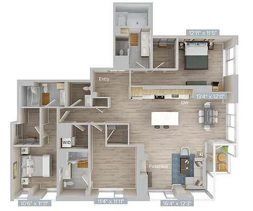 Floor plan C2PS-1914