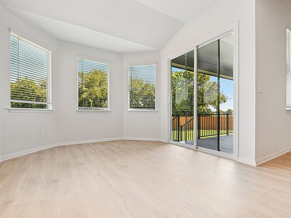 Enjoy the natural lighting in the dining room.