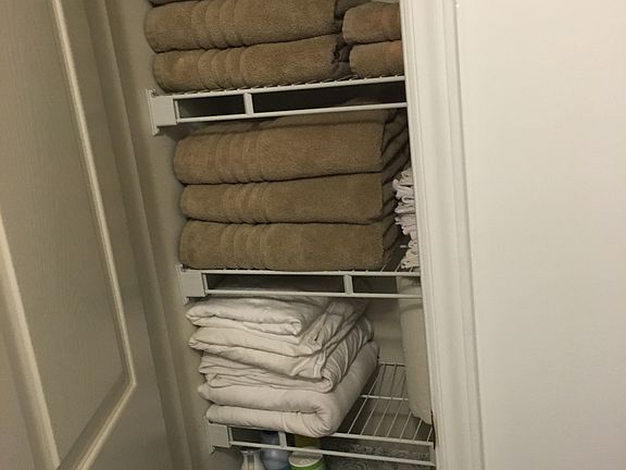 Great storage in laundry rm