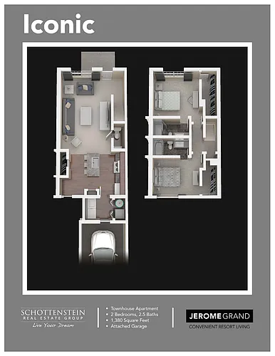 Floor plan Iconic Townhome