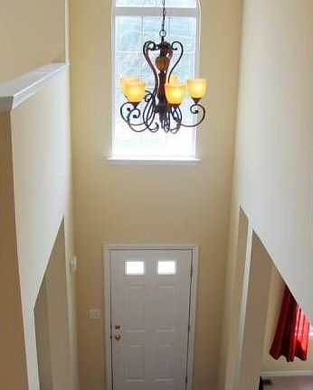 High Ceiling Foyer