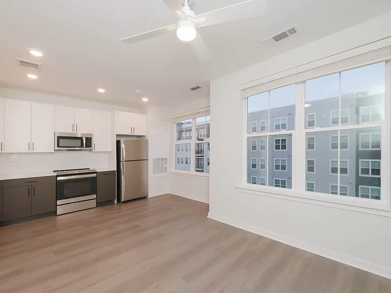 Living Room with Hard Surface Flooring