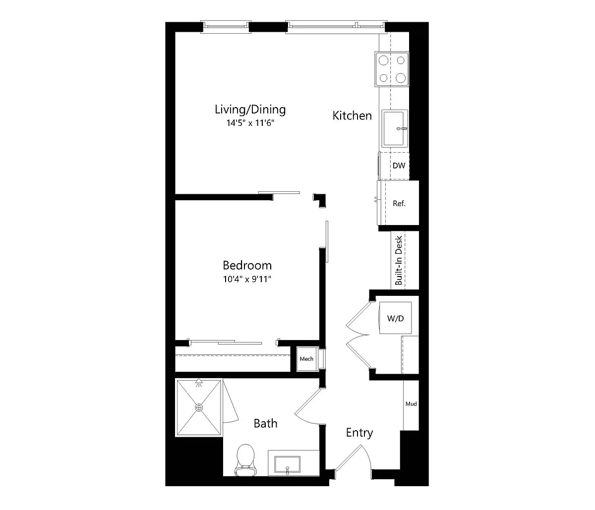 Floor plan OA2