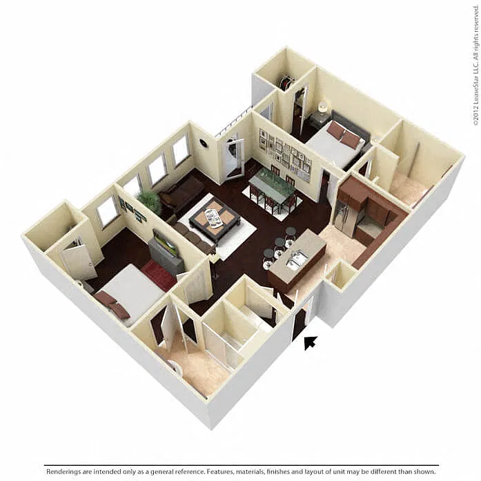 Floor plan B1