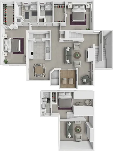 Floor plan Red Oak