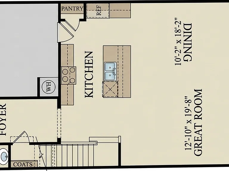 Floor Plan - Main level