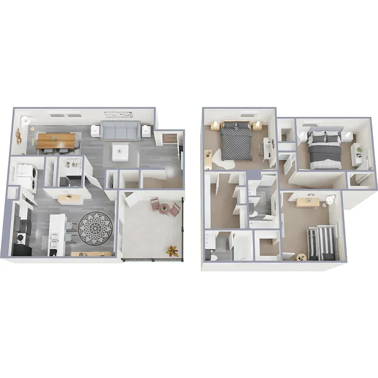Floor plan C4TH-Jefferson