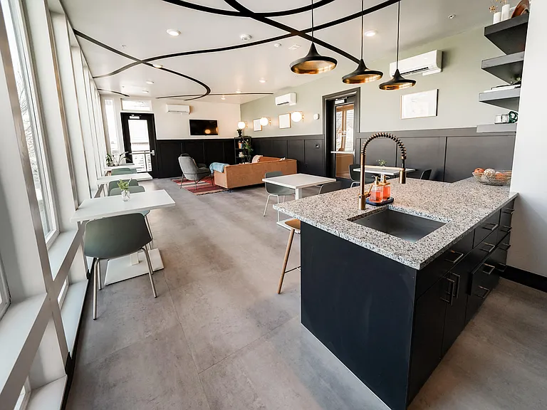 Great Room with Community Kitchen