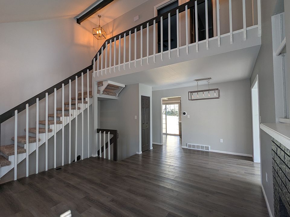 Adjacent to the main room is a dining area, closet storage, and 1/2 bath.