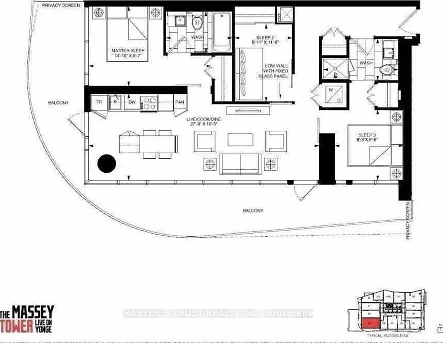 3 bed, $3,980 — Photo 3