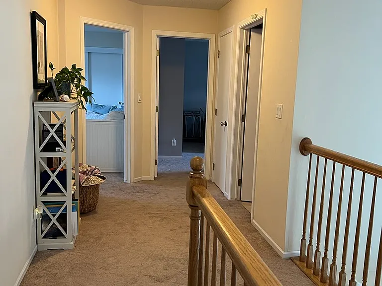 Upstairs landing area