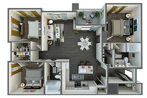 Floor plan C1