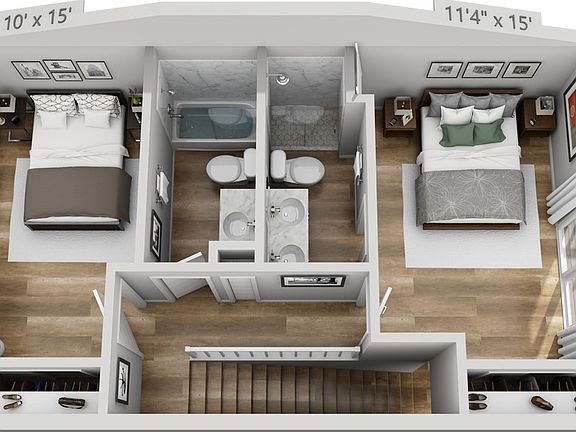 3rd image of 301 Oak Ave APT A
