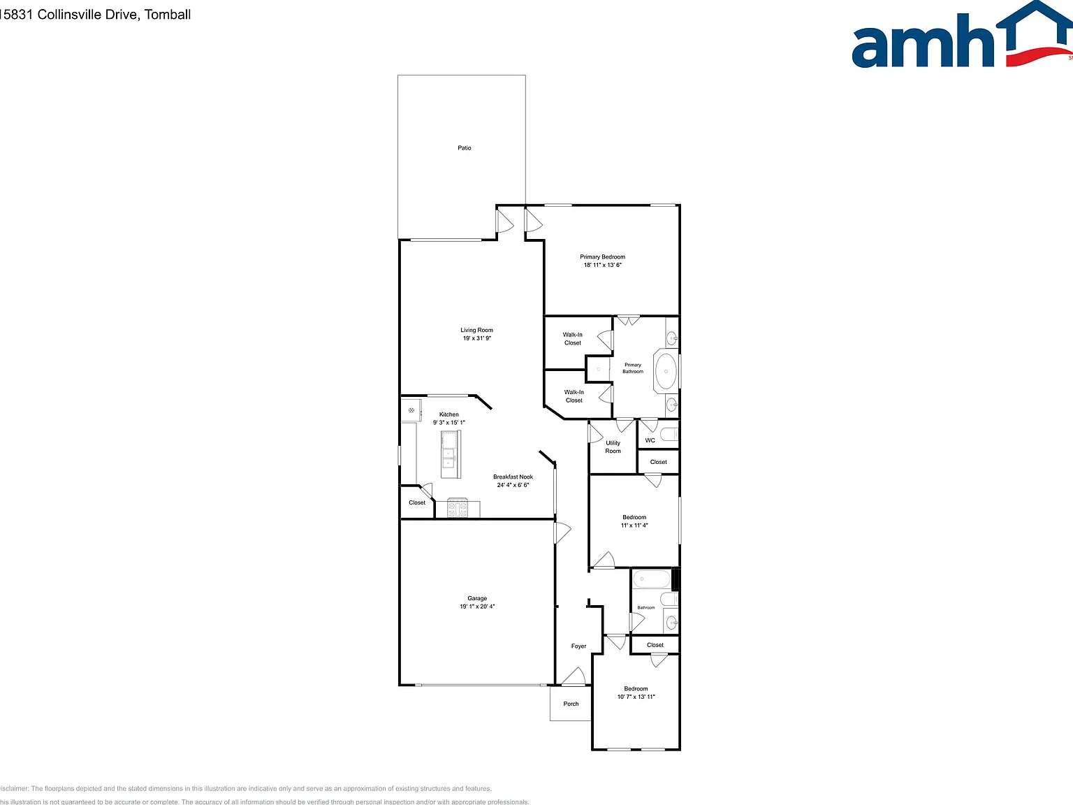 3 bed, 2.0 bath, 1904 sqft, $2,015 — Photo 2
