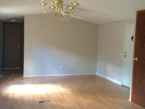 Living room, with new flooring
