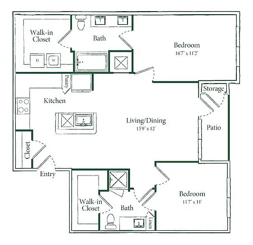 Floor plan B0A