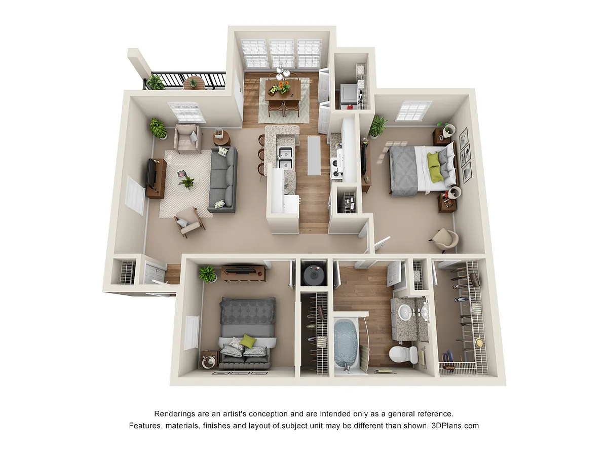 Floor plan The Red Snapper