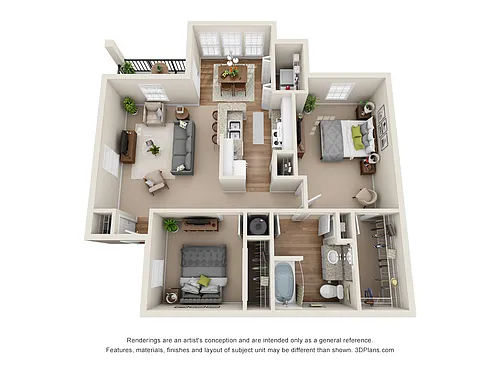 Floor plan The Red Snapper