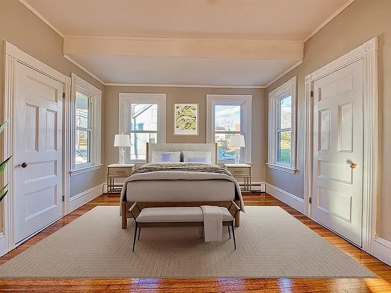 Bedroom 2 with furniture