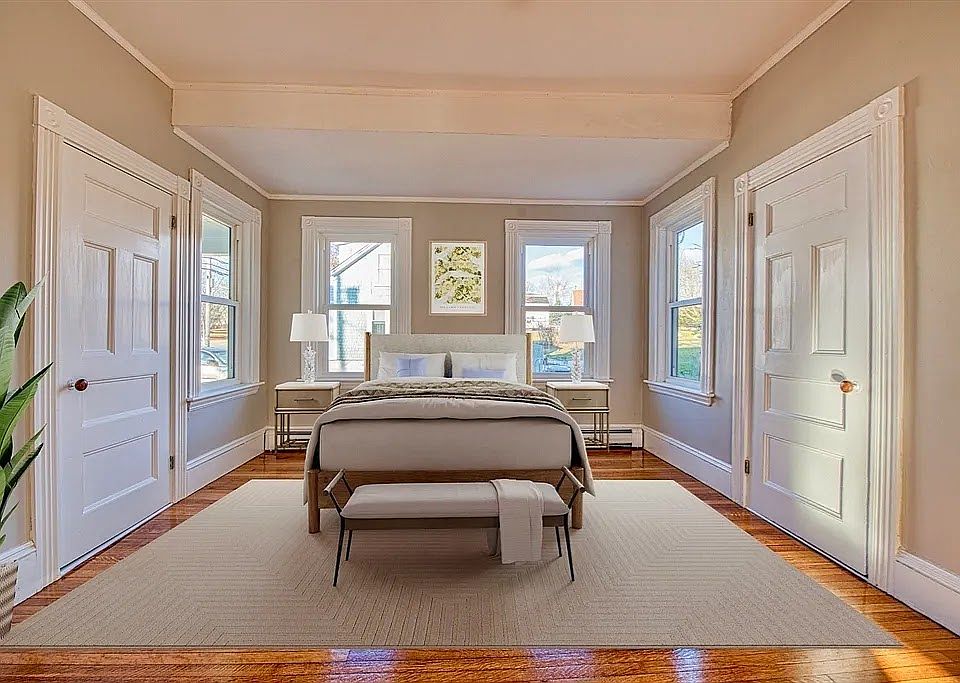 Bedroom 2 with furniture