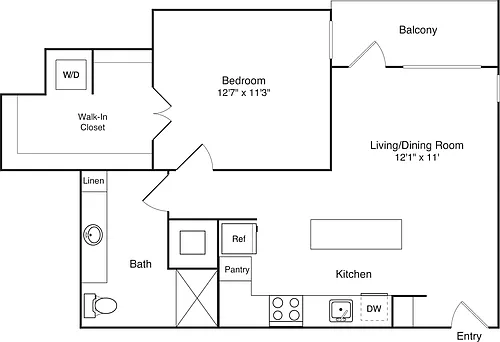 Floor plan A8