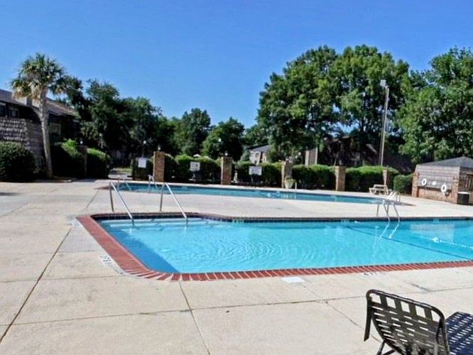 Two beautiful maintain pools