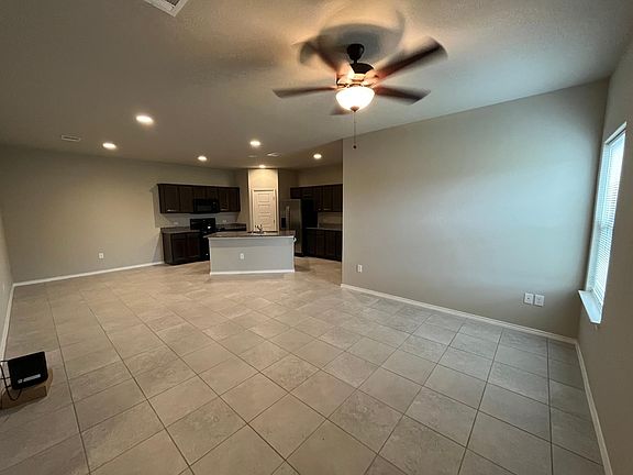 Open Kitchen, Dining, Living area