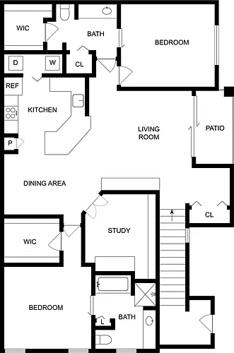 Floor plan Alexandria