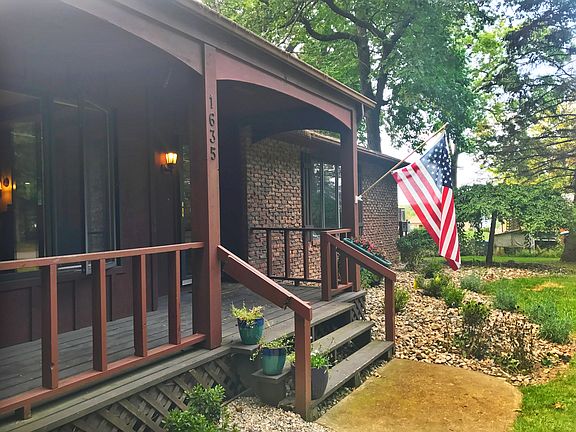 Front entrance and porch.