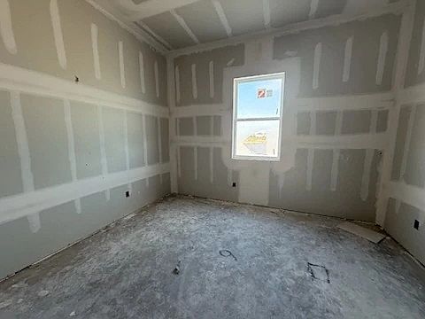 Construction progress - second bedroom