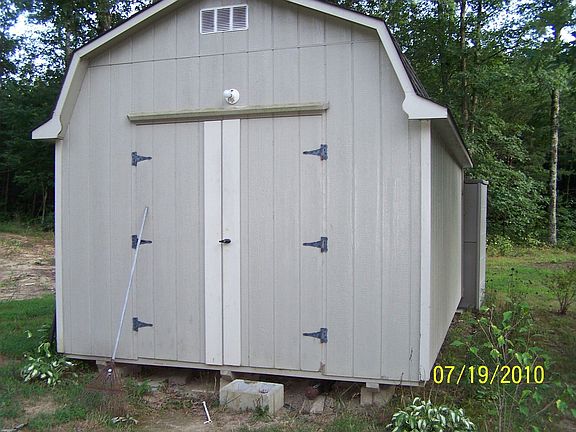 1 of 2 storage buildings
