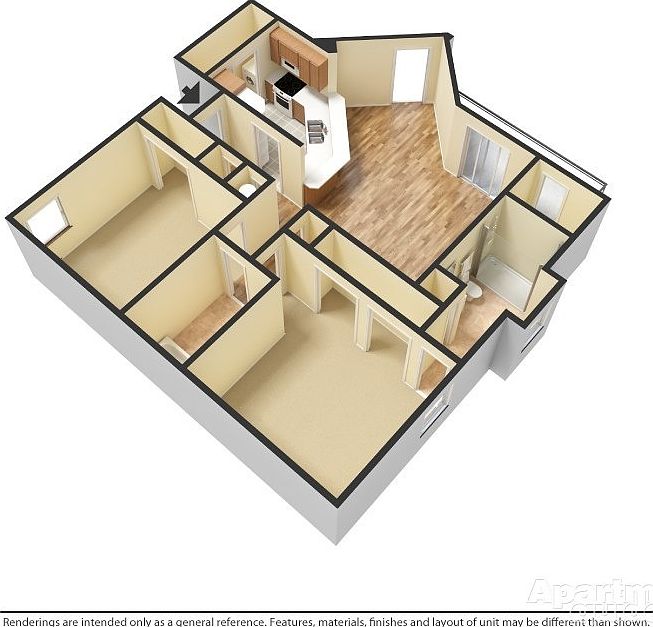 2nd image of 6222 Watermark Dr APT 202