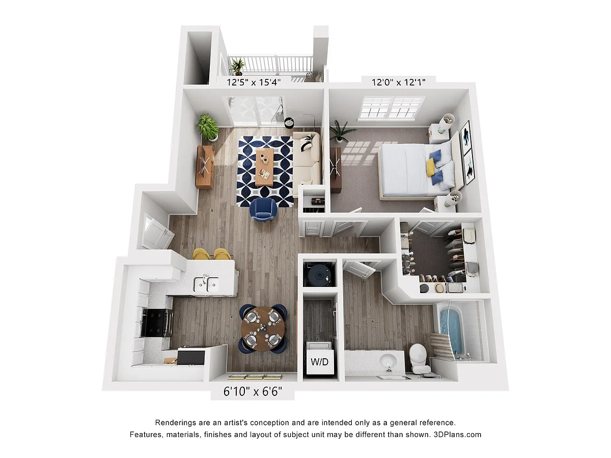 Floor plan Calder