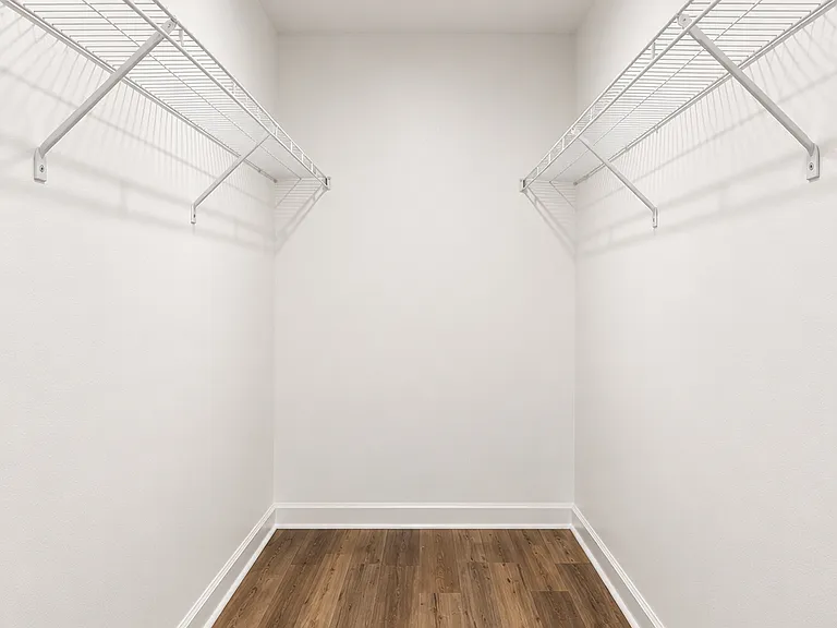 Master bedroom walk-in closet.