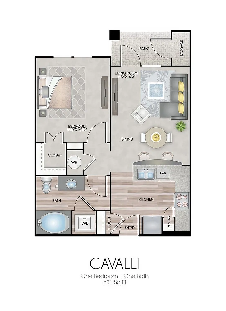 Floor plan Cavalli