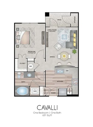 Floor plan Cavalli