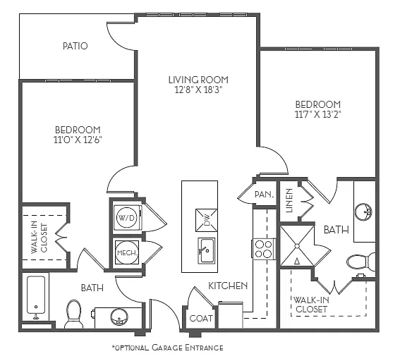 Floor plan B1