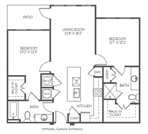 Floor plan B1