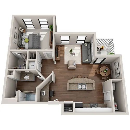 Floor plan The Clipper